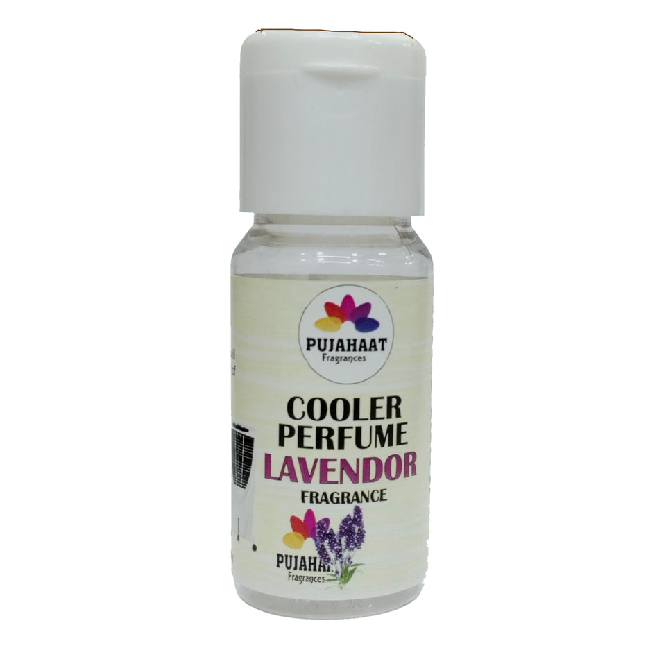 Pujahaat Lavender Cooler Perfume/Aroma Diffuser Oil or Fragrance, Long Lasting Cooler Scent/Aroma Diffuser Fragrance Oil - Multipurpose Aroma Oil Perfume for Cooler - 25 ml each (2 X 25 ml)