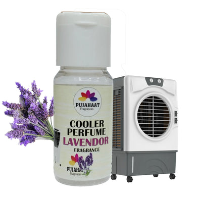 Pujahaat Lavender Cooler Perfume/Aroma Diffuser Oil or Fragrance, Long Lasting Cooler Scent/Aroma Diffuser Fragrance Oil - Multipurpose Aroma Oil Perfume for Cooler - 25 ml each (2 X 25 ml)