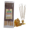 Pujahaat Premium Scented Incense Stick Agarbatti | No Charcoal Incense Sticks, 100 minutes burning time, 0% Sulphates Fragrance - Loban Fragrance