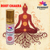 Pujahaat Root Chakra Essential Oil Roll-On Blend |6 ml/0.20 fl oz | Muladhara | Grounding | Aromatherapy Oils for Chakra Balance | Aroma blend for Meditation, Yoga, Reiki