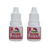 Pujahaat Premium Fragrance Air drops Rose air freshener for room, bathroom, toilet, car, wardrobes -Pack of 2 (2 x 5ml)