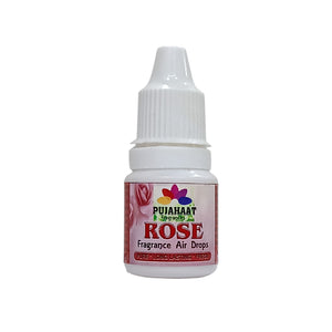 Pujahaat Premium Lavender, Rose, Rajnigandha Fragrance Air drops Air freshener for room, bathroom, toilet, car, wardrobes -Pack of 3 (3 x 5ml)