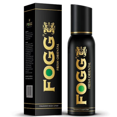 Fogg Black Series Fresh Oriental - Perfume Body Spray For Men - Long Lasting & No Gas Deodorant - 120ml