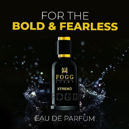 Fogg Long-Lasting Fresh & Soothing Fragrance Xtremo Scent For Men- Eau De Parfum - 100ml