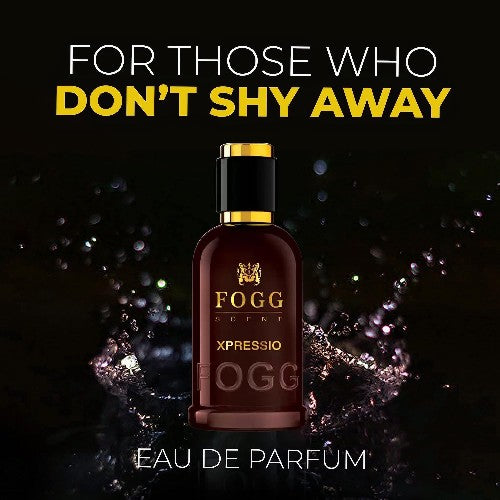 Fogg Long-Lasting Fresh & Soothing Fragrance Xpressio Scent For Men- Eau De Parfum - 100ml