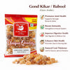 Kunjika Jadibooti Kikar Gond (Babool Gond) 100% Natural | Edible Gond for Ladoo & Panjiri | Acacia Gum | No Chemicals | Traditional Ayurvedic Superfood
