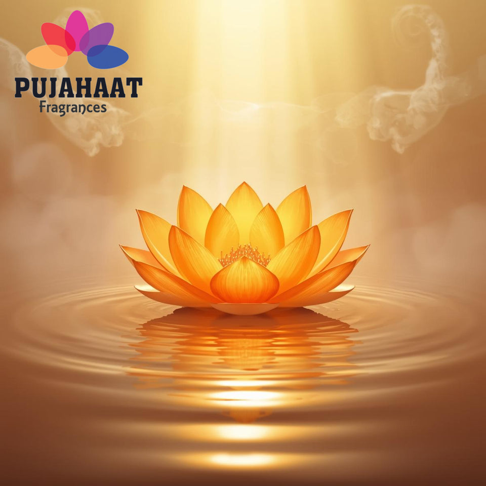 Pujahaat Sacral Chakra Essential Oil Roll-On Blend | 6 ml/0.20 fl oz | Swadisthana | Creativity | Aromatherapy Oils for Chakra Healing Roll on