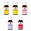 Pujahaat Lavender, Jasmine, Marigold (Genda), Rose, Lotus Aroma Oil for Aromatherapy oils, Oil for diffusers, Humidifier oils, Oil Burners, Spa and Air Purifier 10ml Each - Set of 5 (5 x 10 ml)