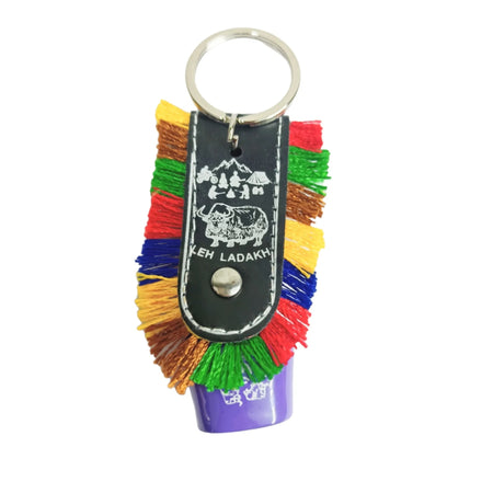 Cowbell Lucky Bell Keychain for bike, car, Home Key Chain 10 cm