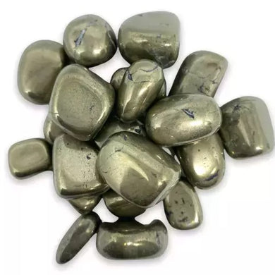 Natural Pyrite tumble stones Gemstone Tumble Stone