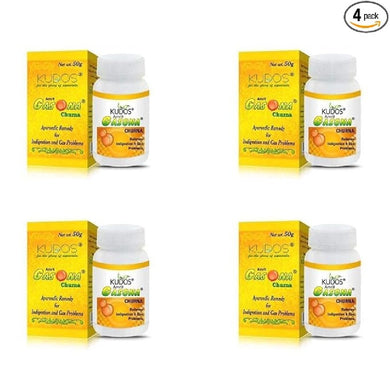 Amrit Gasona Churna 50g (Pack Of4) | Indigestion Relief | Ayurvedic Medicine for Gastric Problem