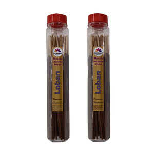 Pujahaat Premium Scented Incense Stick Masala Agarbatti | No Charcoal Incense Sticks, 100% Herbal Fragrance Agarbatti, 0% Sulphates - Loban Fragrance