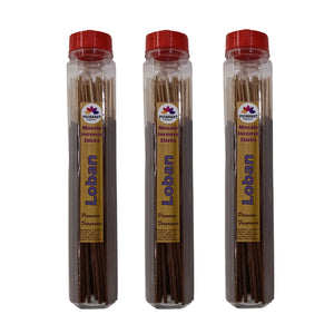 Pujahaat Premium Scented Incense Stick Masala Agarbatti | No Charcoal Incense Sticks, 100% Herbal Fragrance Agarbatti, 0% Sulphates - Loban Fragrance