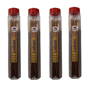 Pujahaat Premium Scented Incense Stick Masala Agarbatti | No Charcoal Incense Sticks, 100% Herbal Fragrance Agarbatti, 0% Sulphates - Loban Fragrance