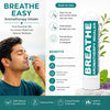 Pujahaat Natural Essential oil based Aromatherapy Nasal Inhaler Stick help in obstacle free BREATHE, Made with natural, therapeutic grade  - Set of 2