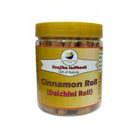 Kunjika Jadibooti Ceylon Cinnamon Roll | Sri Lankan Dalchini Sticks |World’s Finest Ceylon Cinnamon Quills - 200 gm