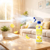 Pujahaat Air Freshener Concentrate Set of 3 (50ml Each) Makes 1 Liter Each | Long Lasting Room Freshener Liquid | Fragrance Combo for Home, Office, Car | Alcohol-Free Premium Fragrance - Lemon