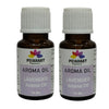 Pujahaat Lavender Aroma Oil for Aromatherapy oils, Oil for diffusers, Humidifier oils, Oil Burners, Spa and Air Purifier 10ml Each, Lavender - Set of 2 (2 x 10 ml)