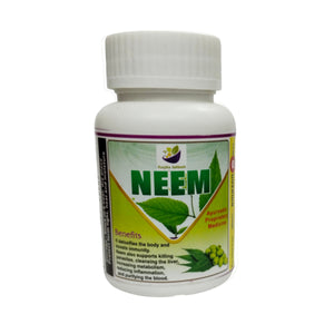 Kunjika Jadibooti Neem Leaves Capsules 500mg with Neem Leaves Extract, Ayurvedic Immunity Booster & Blood Purification Capsules  | Pack of 30 Capsules