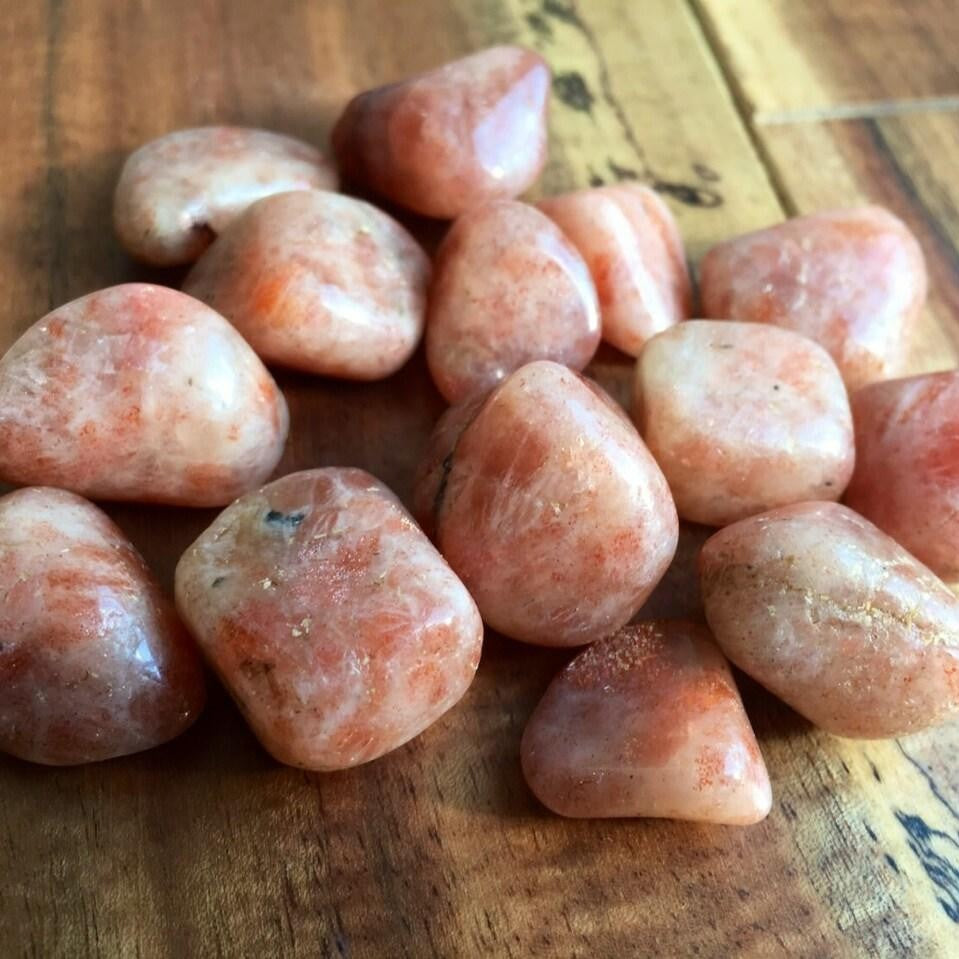 Sunstone Tumble Stone Natural