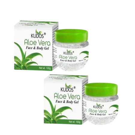 Kudos Aloe Vera Face & Body Gel Pack Of 2