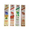 Pujahaat Premium Scented Incense Stick Agarbatti | No Charcoal Incense Sticks, 0% Sulphates Fragrance 20 Gm per pack - 4 Fragrances Rose, Loban, Hawan, Mogra 3 packs each - 12 pcs