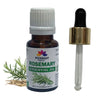 Pujahaat Rosemary Essential Oil (Rosmarinus officinalis) for Hair Growth, Hair Fall Control and Nourishment, Skin Care | All Skin Types | 100% Pure, Natural, Undiluted | 15ml