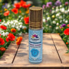 Pujahaat Throat Chakra Essential Oil Roll-On Blend | 6 ml/0.20 fl oz | Vishuddha | Aromatherapy Oils for Chakra Healing
