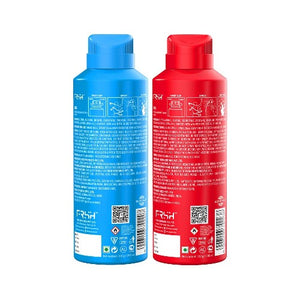 Frsh Perfumed Deodorant Body Spray Swag & Hero - 200ml For Men Pack Of 2