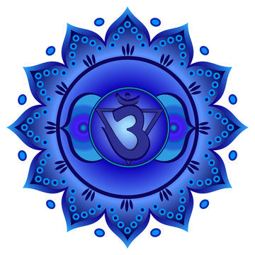 Pujahaat Third Eye Chakra Essential Oil Roll-On Blend | 6 ml/0.20 fl oz | Agya | Aromatherapy Oils for Chakra Balance