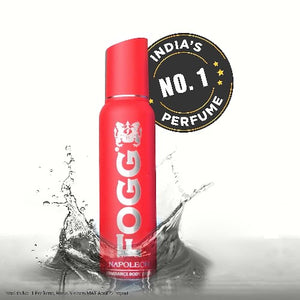 Fogg Napoleon Perfume Body Spray- Long Lasting No Gas Deodorant for Men-120Ml