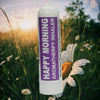 Pujahaat Natural Essential oil based Aromatherapy Nasal Inhaler Stick HAPPY MORNING, Made with 100% natural, therapeutic grade essential oils - Set of 2