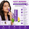 Pujahaat Natural Essential oil based Aromatherapy Nasal Inhaler Stick HAPPY MORNING, Made with 100% natural, therapeutic grade essential oils - Set of 2