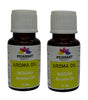 Pujahaat Mogra Aroma Oil for Aromatherapy oils, Oil for diffusers, Humidifier oils, Oil Burners, Spa and Air Purifier 10ml Each, Mogra - Set of 2 (2 x 10 ml)