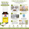 Pujahaat Mogra Aroma Oil for Aromatherapy oils, Oil for diffusers, Humidifier oils, Oil Burners, Spa and Air Purifier 10ml Each, Mogra - Set of 2 (2 x 10 ml)