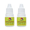 Pujahaat Premium Pineapple Fragrance Air drops Air freshener for room, bathroom, toilet, car, wardrobes -Pack of 2 (2 x 5ml)
