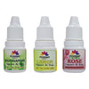 Pujahaat Premium Rajnigandha, Rose, Lemon Fragrance Air drops Air freshener for room, bathroom, toilet, car, wardrobes -Pack of 3 (3 x 5ml)