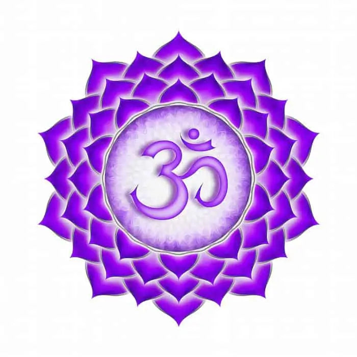 Pujahaat Crown Chakra Essential Oil Roll-On Blend | 6 ml/0.20 fl oz | Sahasrara | Aromatherapy Oils for Chakra Balance