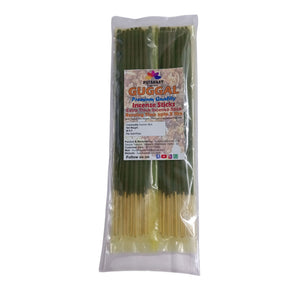 Pujahaat Premium Scented Incense Stick Agarbatti | No Charcoal Incense Sticks, 100 minutes burning time, 0% Sulphates Fragrance - Guggal Fragrance