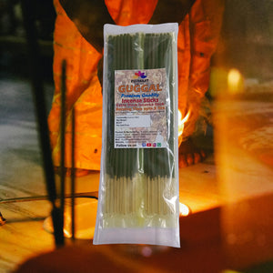 Pujahaat Premium Scented Incense Stick Agarbatti | No Charcoal Incense Sticks, 100 minutes burning time, 0% Sulphates Fragrance - Guggal Fragrance