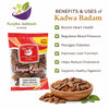 Kunjika Jadibooti Sugar Kadwa Badam, Diabetes Bitter Almonds, Sky Fruit Mahogany Seeds Bitter Almond Kadwa Badam