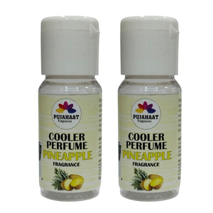 Pujahaat Pineapple Cooler Perfume/Aroma Diffuser Oil or Fragrance, Long Lasting Cooler Scent/Aroma Diffuser Fragrance Oil - Multipurpose Aroma Oil Perfume for Cooler - 25 ml each (2 X 25 ml)