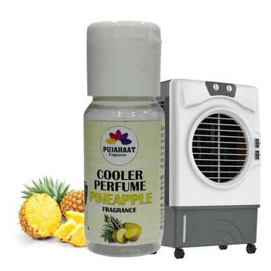 Pujahaat Pineapple Cooler Perfume/Aroma Diffuser Oil or Fragrance, Long Lasting Cooler Scent/Aroma Diffuser Fragrance Oil - Multipurpose Aroma Oil Perfume for Cooler - 25 ml each (2 X 25 ml)