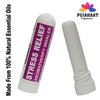 Pujahaat Natural Essential oil based Aromatherapy Nasal Inhaler Stick STRESS RELIEF, Made with 100% natural, therapeutic grade essential oils - Set of 2