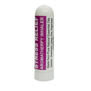 Pujahaat Natural Essential oil based Aromatherapy Nasal Inhaler Stick STRESS RELIEF, Made with 100% natural, therapeutic grade essential oils - Set of 2