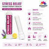 Pujahaat Natural Essential oil based Aromatherapy Nasal Inhaler Stick STRESS RELIEF, Made with 100% natural, therapeutic grade essential oils - Set of 2