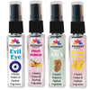Pujahaat Set of 4 Perfume Attar Spray 8ml | itra/ittar Perfume | For Pooja/Personal Use Evil Eye, Fruit Punch, Khus, Ylang Ylang