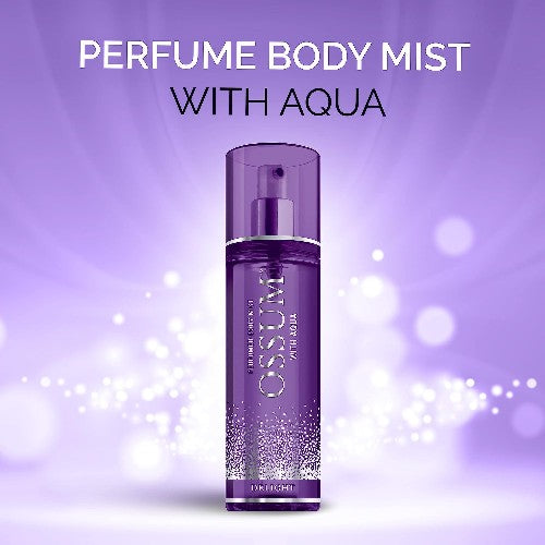 Ossum Delight - Perfume Body Mist With Aqua - Long-Lasting Freshness - Made For Women -115ml