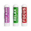 Pujahaat Natural Essential oil based Aromatherapy Nasal Inhaler Stick Relax, Deep Sleep, Focus Made with therapeutic grade essential oils- Set of 3