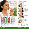 Pujahaat Natural Essential oil based Aromatherapy Nasal Inhaler Stick Relax, Deep Sleep, Focus Made with therapeutic grade essential oils- Set of 3